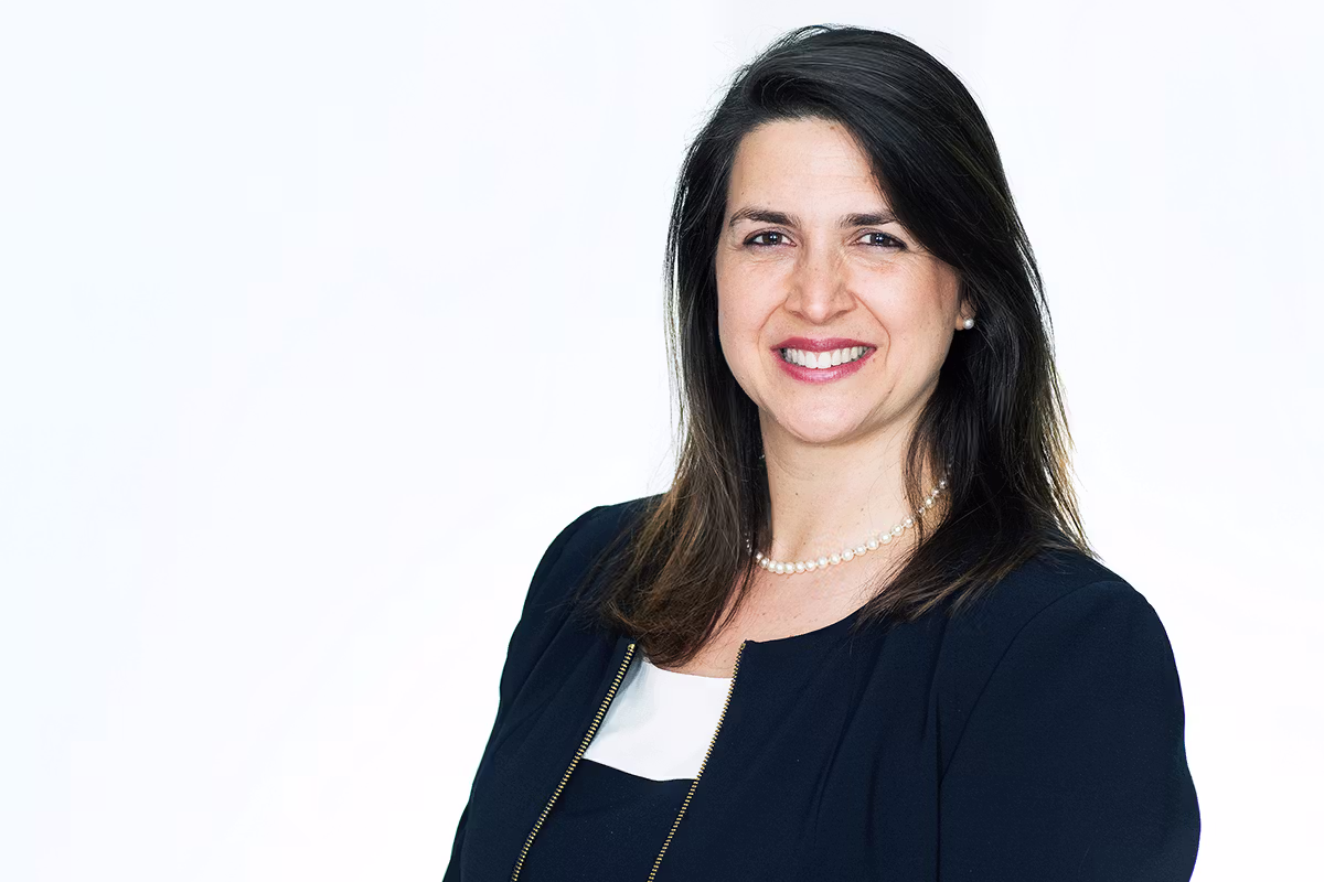Executive business portrait on a white background for leadership profile use