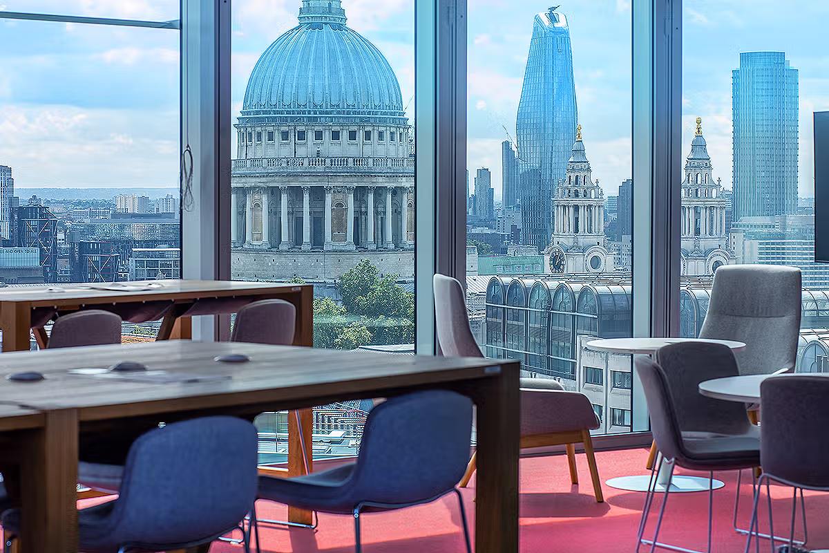 Corporate photographer London covering leadership imagery in a City office environment