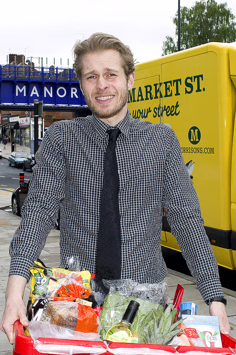 Portrait Morrisons PR photographer London image at Ruislip Manor station